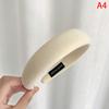 Padded Headbands Women Thick Velvet Hair Hoop Girls  Sponge Hairband