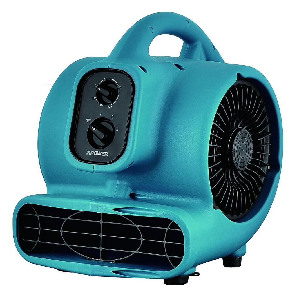 Fragrant breeze Floor Blower XPOWER Timer Air mover Blue Durable & Premium P-250T Grapefruit Scent Beads Air deodorization