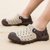 Модные летние мужские сандалии Baotou Hollow Out Large Color Matching Beach Shoes Non Slip Wear Resistance Airful Casual Sandals 40-46