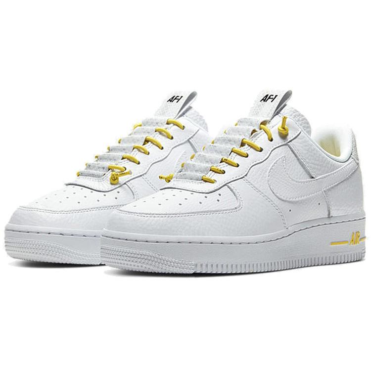 Nike Air Force 1 Low Lux Белый Хром Желтый Женские 898889-104