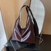 Sleek And Spacious Womens Shoulder Bag Trendy Bucket Shape Ideal For Daily Wear