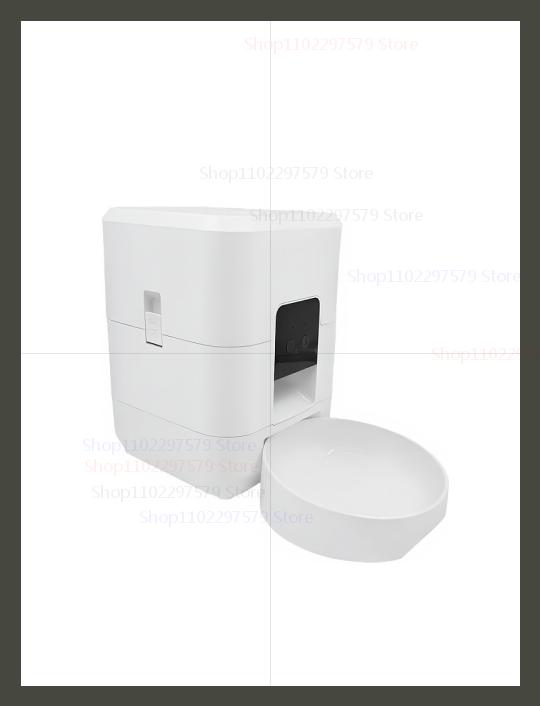 2025 New 2L Smart Wifi Pet Feeder Automatic Cat and Dog Food Dispenser App Controlled Timer Regular and Quantitative Feeding