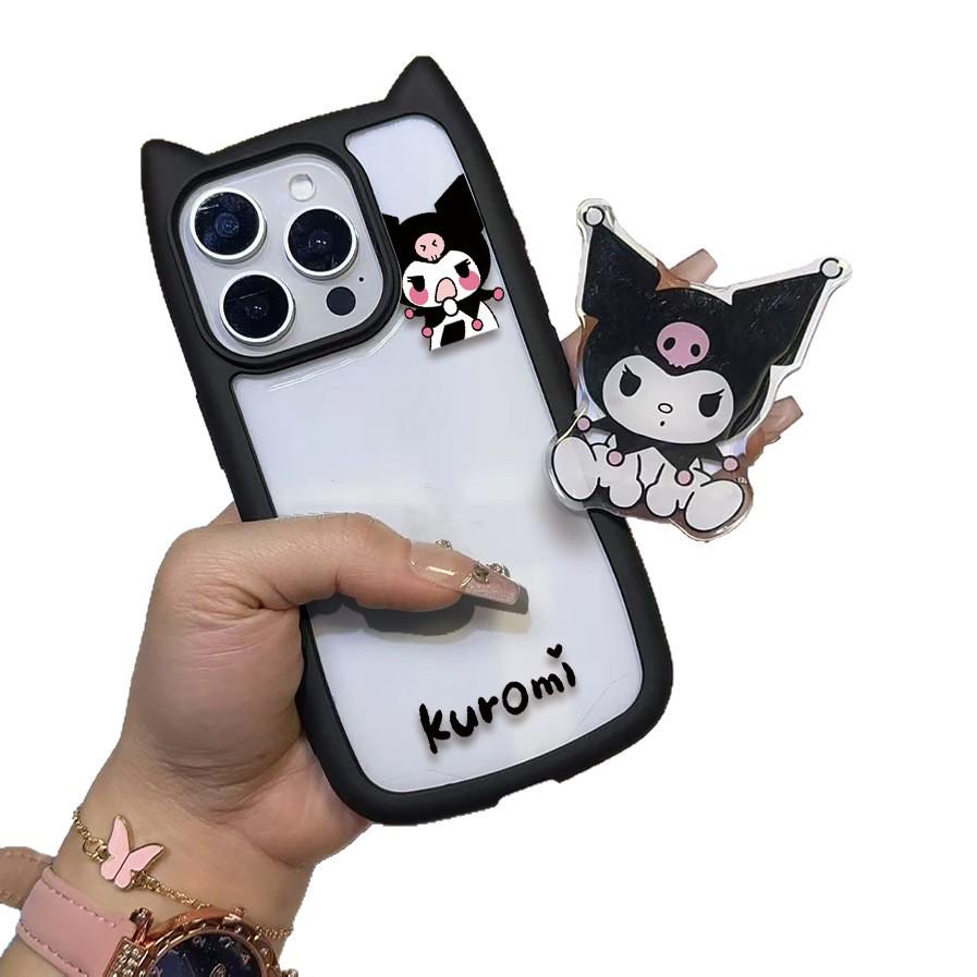 Подставка для телефона Kuromi Черный чехол для Apple 12