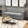 3-seater Sofa In Grey Fabric - VIDAXL - Contemporary Style - Design - Plush Comfort