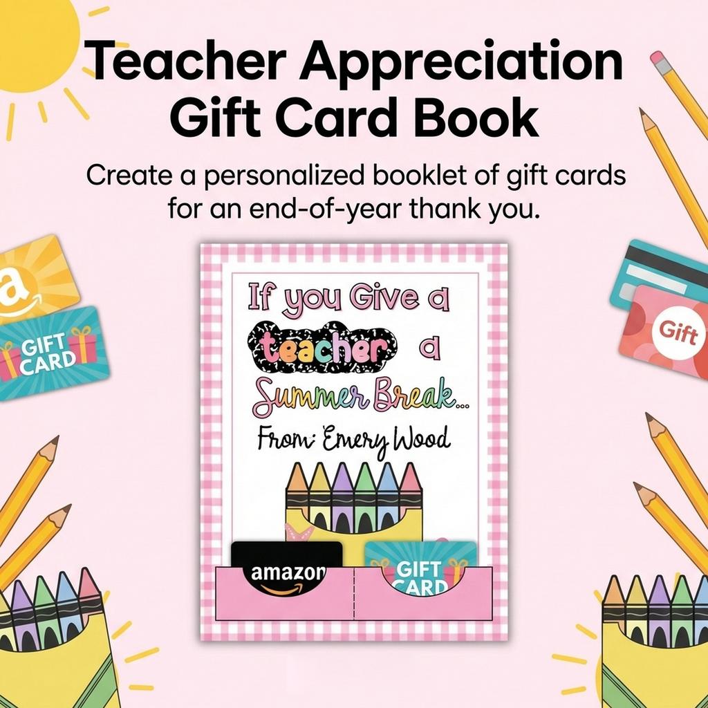 Teacher's Day Gift Card Books Creative Gift Album For Teachers With Eco-Friendly Paper And Matte Cover