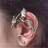 Retro Gothic Punk Dragon Earrings with Bold Style
