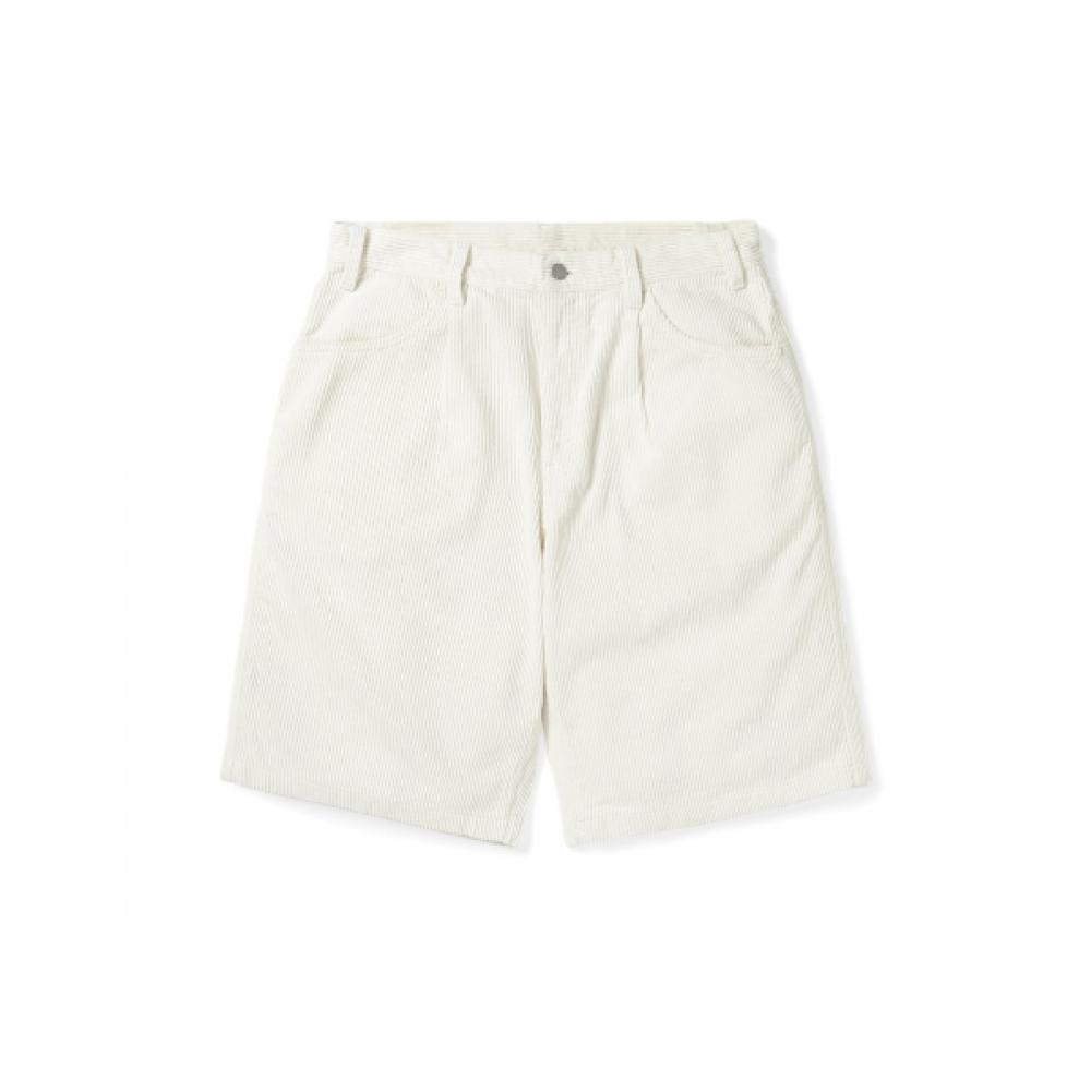 Thisisneverthat Overdyed Corduroy Short White
