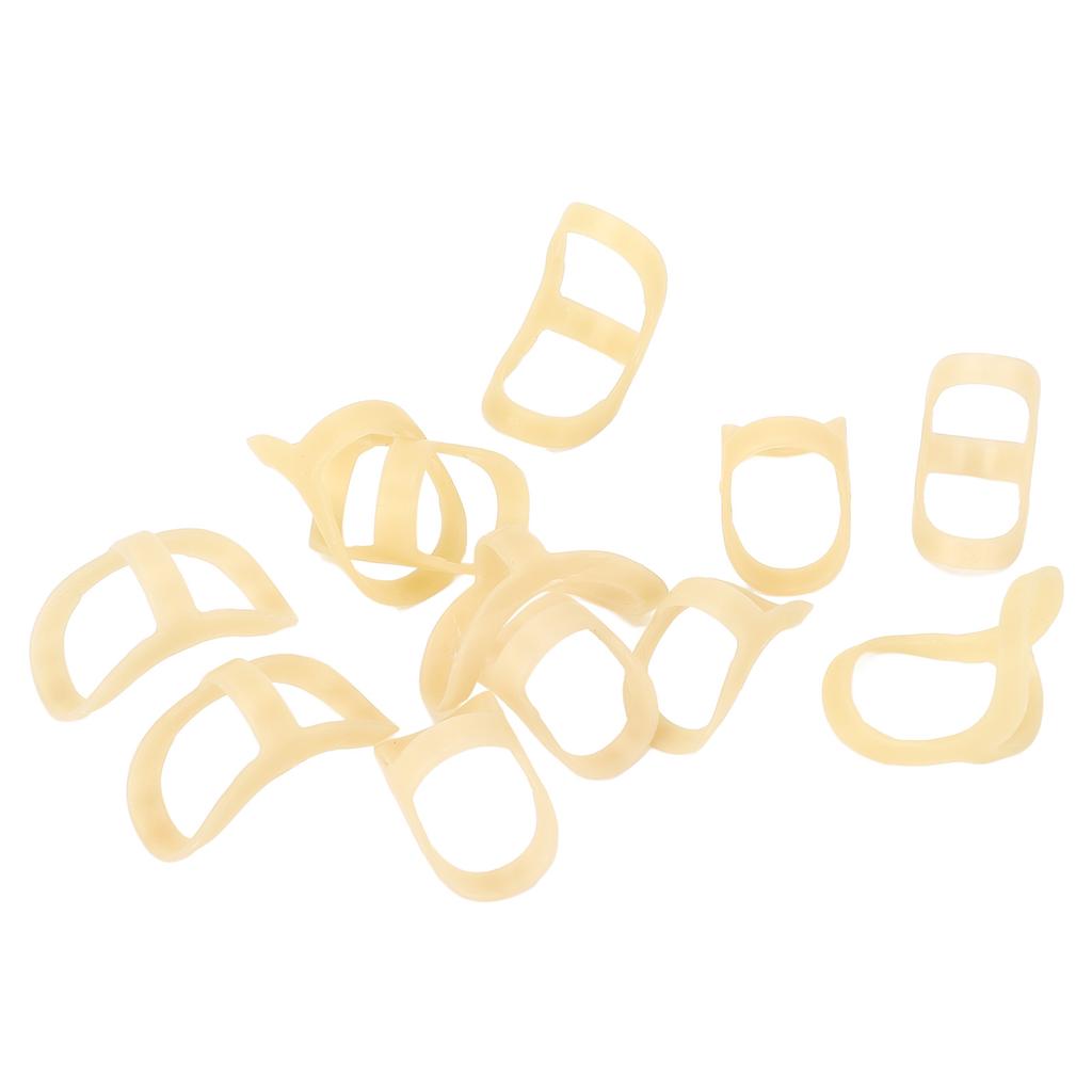 12 шт. Овальная шина для поддержки пальцев 6 размеров, выпрямитель для триггерного пальца, для молоткообразного артритного изгиба