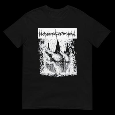 Небеса будут гореть, Футболка Death Metal, Мужская удобная футболка с принтом на четыре сезона, Повседневная забавная футболка с коротким рукавом - Мужская летняя ...
