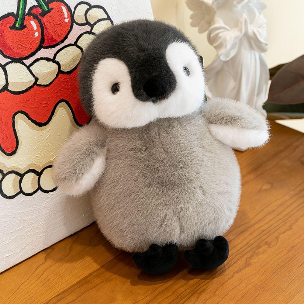 Fluffy Polar Bear Plush Toy PP Cotton Penguin Plush Doll Adults Children