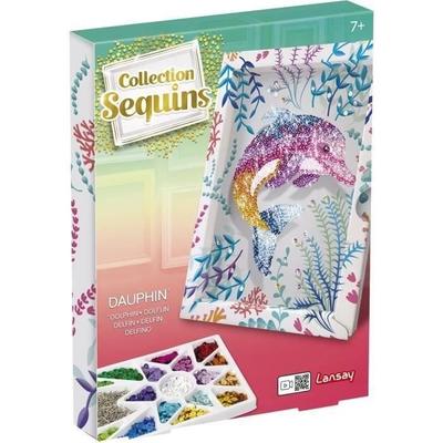 Игра-творение - LANSAY - 20326 - Коллекция Sequins Dolphin Collection