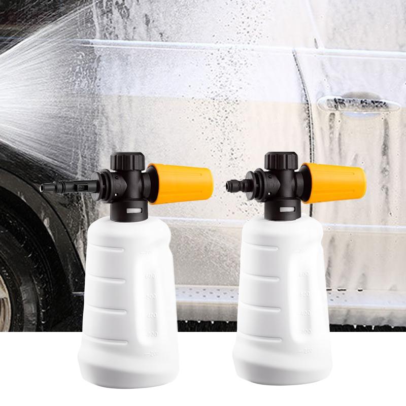 SEAMETAL 700 мл Пеногенератор для Karcher K Series Автомобильные Мойки Высокого Давления Генератор Мыльной Пены с Регулируемой Распылительной Насадкой