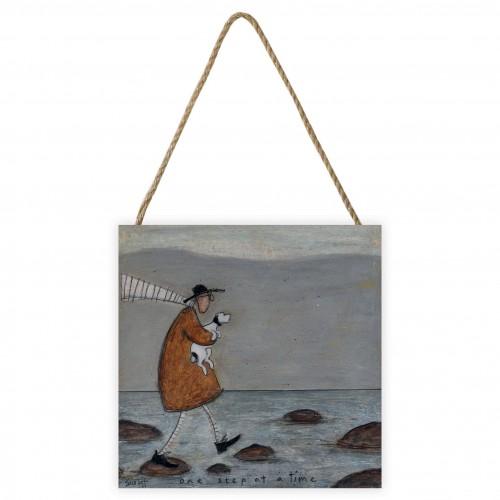Sam Toft Деревянная табличка «Шаг за шагом»