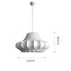 French Designer Silk Multiple Styles Pendant Lamp for Dining Room Kitchen Island Suspension Hanglamp LED Lighting House Fixture