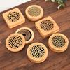 1 шт. круглая деревянная курильница для медитации, домашний декор, ажурный аксессуар для кабинета, коробка для ароматерапии, йога, доступно несколько вариантов