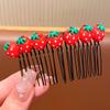 Children's Cartoon Hair Comb & Clip - Summer Hairpin Organizer for Girls