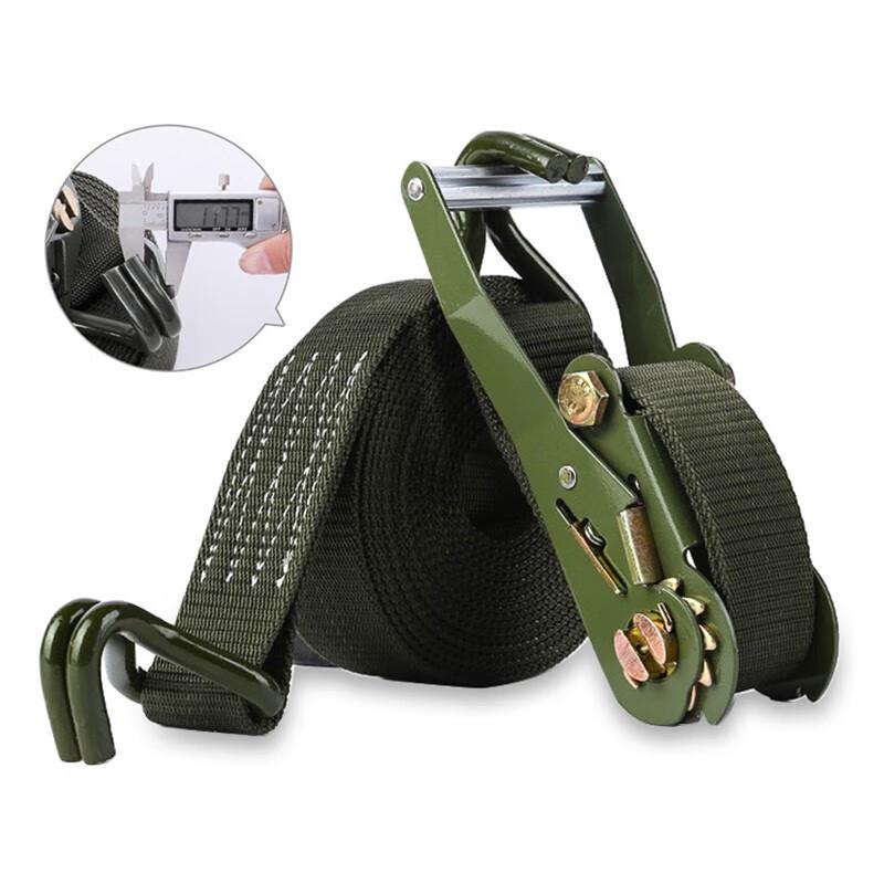 Heavy-Duty 5-Meter Cargo Tie-Down Strap with Ratchet
