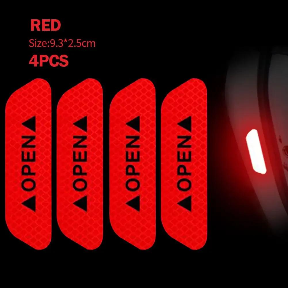 Car Warning Night Safety Sticker for Honda CRV Accord Odeysey Crosstour FIT Jazz City Civic JADE Crider Spirior Ciimo Elysion