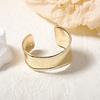Fashionable and Simple InS-style Light Luxury Design Sense Arc-shaped Metal Opening Geometric Ring Cold Style Bracelet