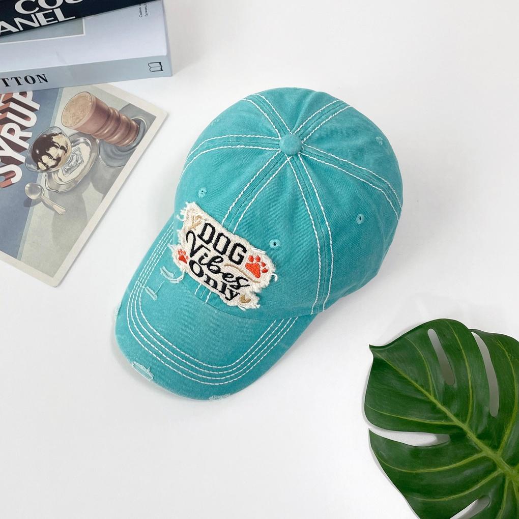 Женская и мужская повседневная винтажная бейсболка