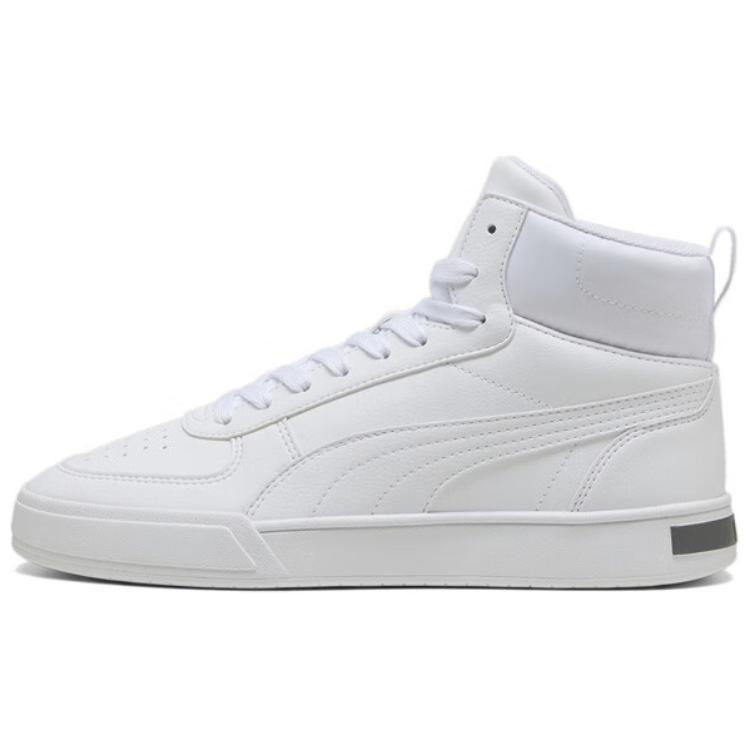 Puma Кеды Caven из износостойкого материала, средней высоты, для скейтбординга, унисекс, белые 401799-01