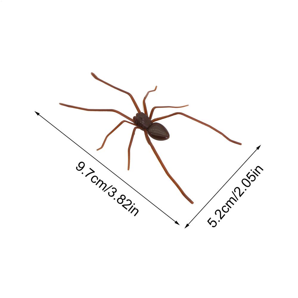 Simulation Spider Fridge Magnet Realistic Spiders Refrigerator Magnets Funny Prank Gadget Decor for Door Home Kitchen Bedroom