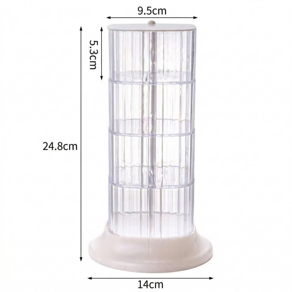 Space Saving Jewelry Organizer With Lid Hair Accessories Organizer 4 Tier Organizer Bedrooms