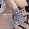 Female Autumn and Winter Cute Line Dog In The Cylinder Pile Socks