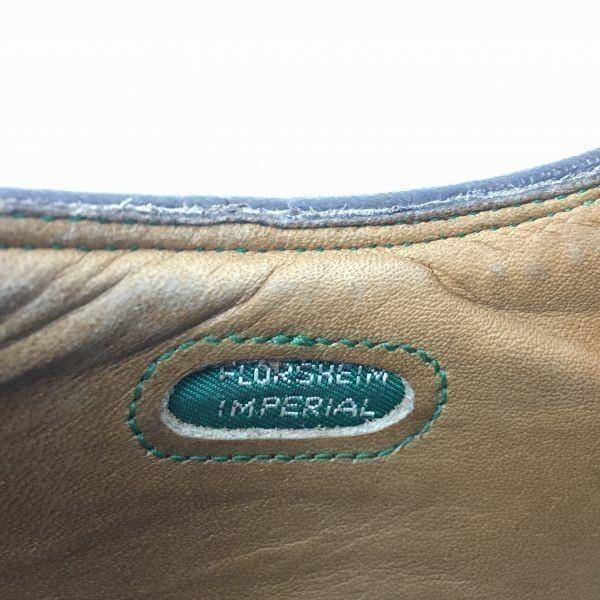 Винтажные туфли FLORSHEIM Imperial Kenmoor с длинным крылом, коричневые, размер 10.5EEE / 28.5см, мужские, 1972 год(ИСПОЛЬЗОВАЛ)