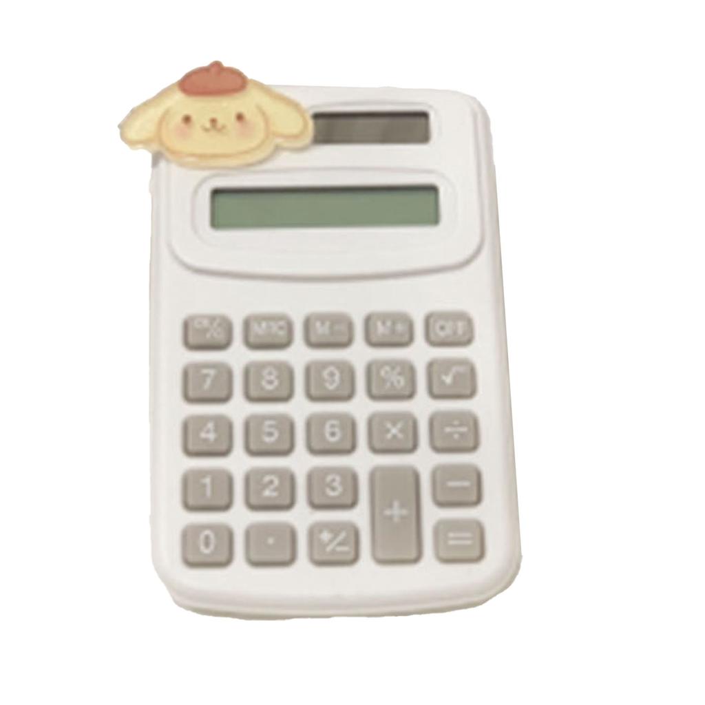 Cartoon Calculator Multifunctional Handheld Small Pocket Calculator with LED Display for Desktop Off
