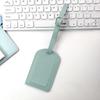 Label PU Leather Holiday Travel Airplane Suitcase Tag Boarding Pass Luggage Tag Travel Accessories
