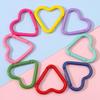 Ключница-карабин в форме сердца Алюминиевый скалолазный крючок