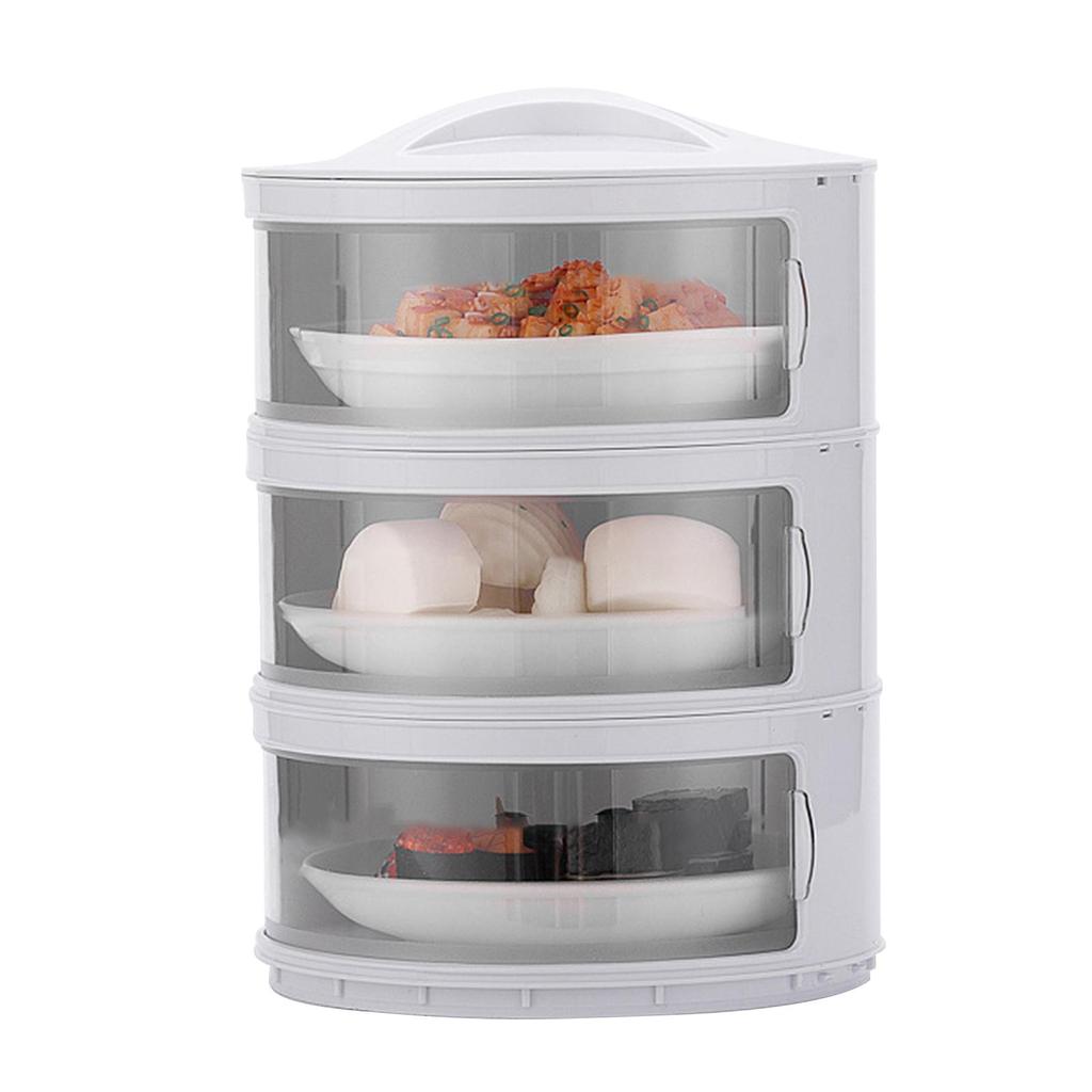 Кухонный штабелируемый изоляционный пыленепроницаемый контейнер для остатков пищи с крышкой ARI