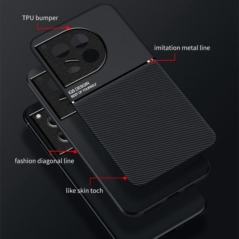 Для OnePlus 13 13R 12 чехол защитный чехол для One Plus 11 с автомобильным магнитным держателем телефон Coque Fundas