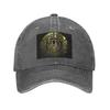 Герб Звездного крейсера Галактика (металл) Бейсболки Snapback Джинсовая Ткань Кепки Регулируемая Кепка Спортивная Бейсболка Ковбойская Шляпа
