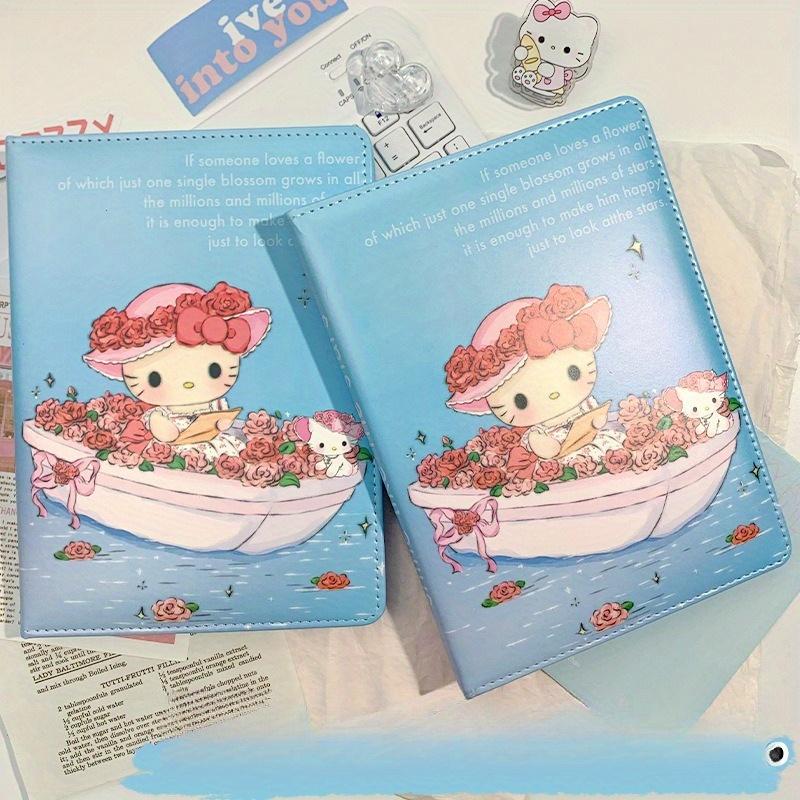 5 шт. Кавайный Sanrio Hello Kitty A5 Цветная Страница Кожаный Блокнот Милая Девочка DIY Ручной Блокнот Дневник Портативный Бумажные Принадлежности для Документов Подарок