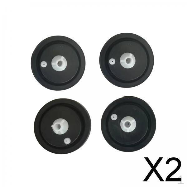 2x 4 Pieces Solenoid Valve Diaphragm Sealing Sheet Fittings for