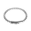 New Hip Hop Stainless Steel Bracelets for Mens Simple Silver Gold Plated Chain Bracelet-Creative Trendy Gift