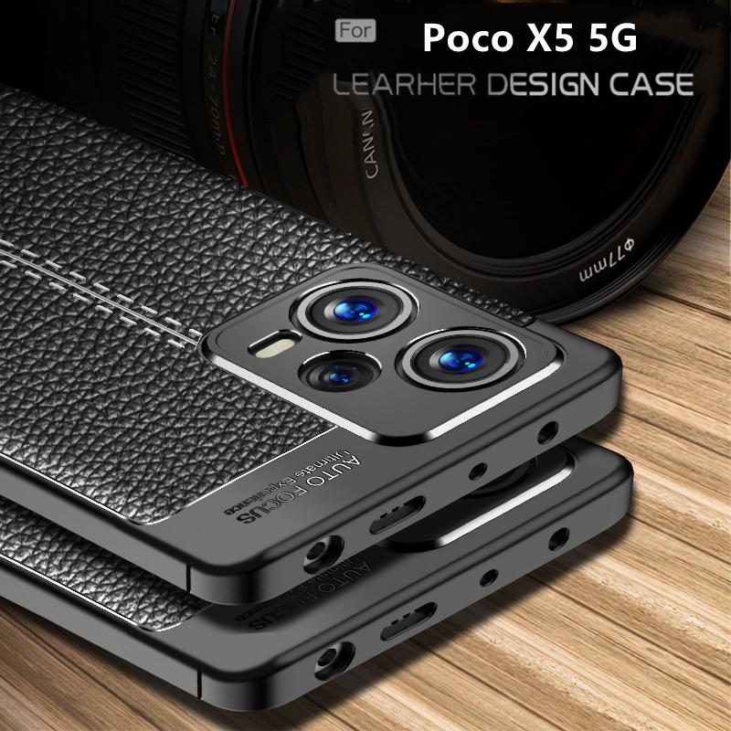 Чехол для Xiaomi Poco X5 5G, чехол для Poco X5 5G, противоударный защитный чехол для телефона, бампер из ТПУ, мягкая кожа, Fundas Poco X 5 X5 Pro 5G