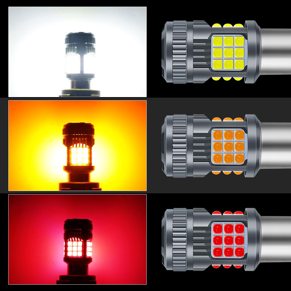2 шт. P21W светодиодные лампы Canbus 1156 BA15S BAU15S PY21W 1142 BA15D T20 W21W W21/5W T25 P27W P27/7W 3030SMD Вентилятор Автомобильный указатель поворота без ламп с гипервспышкой