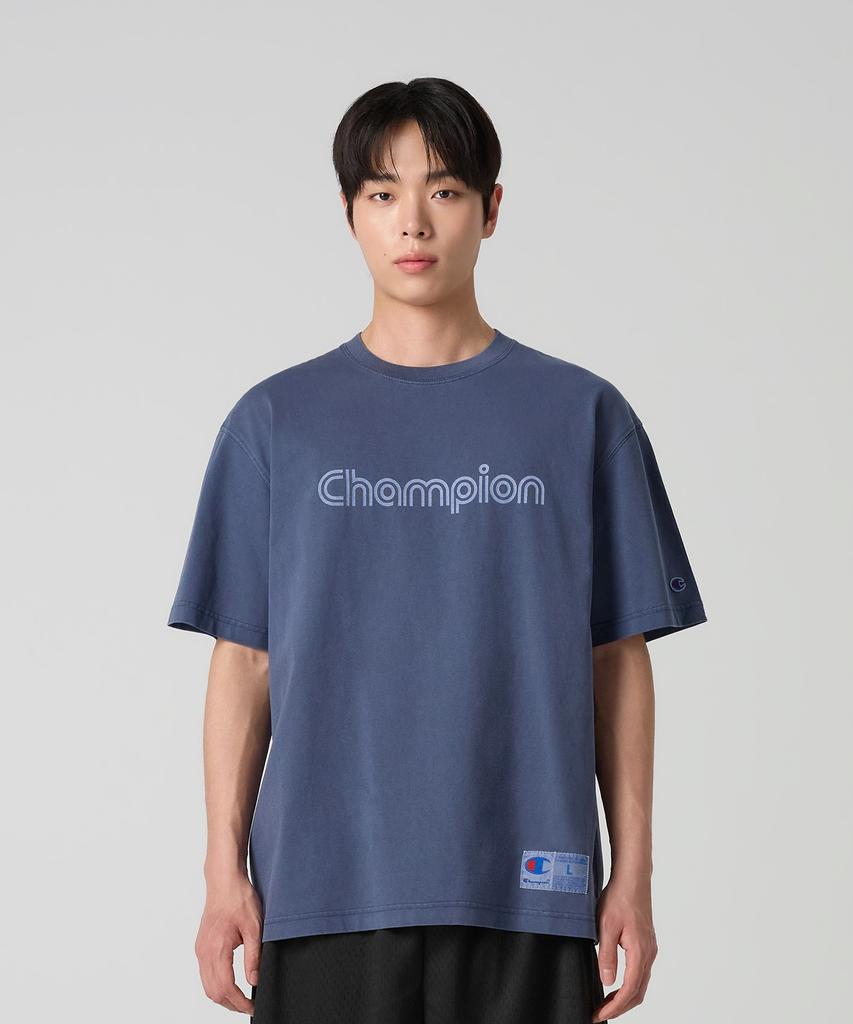 Champion Футболка с логотипом Track, окрашенная в готовом виде, 3 цвета