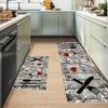 Fashion Simple Nordic Style Kitchen Mat  Carpet House Hold Carpet Modern Home Decor