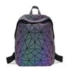 Новый геометрический рюкзак-ромб для женщин, модный симфонический рюкзак, унисекс, большой вместимости