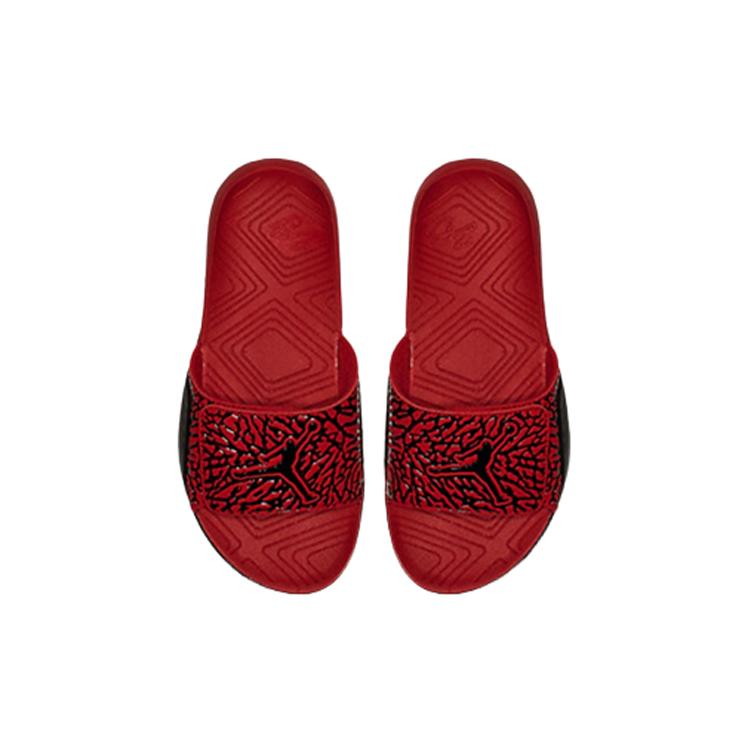 Шлепанцы Air Jordan Hydro 7 Red Burst Crack Gs BQ6291-600