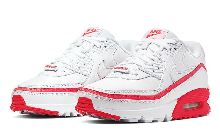Nike Air Max 90 Undefeated Белый Solar Red CJ7197-103