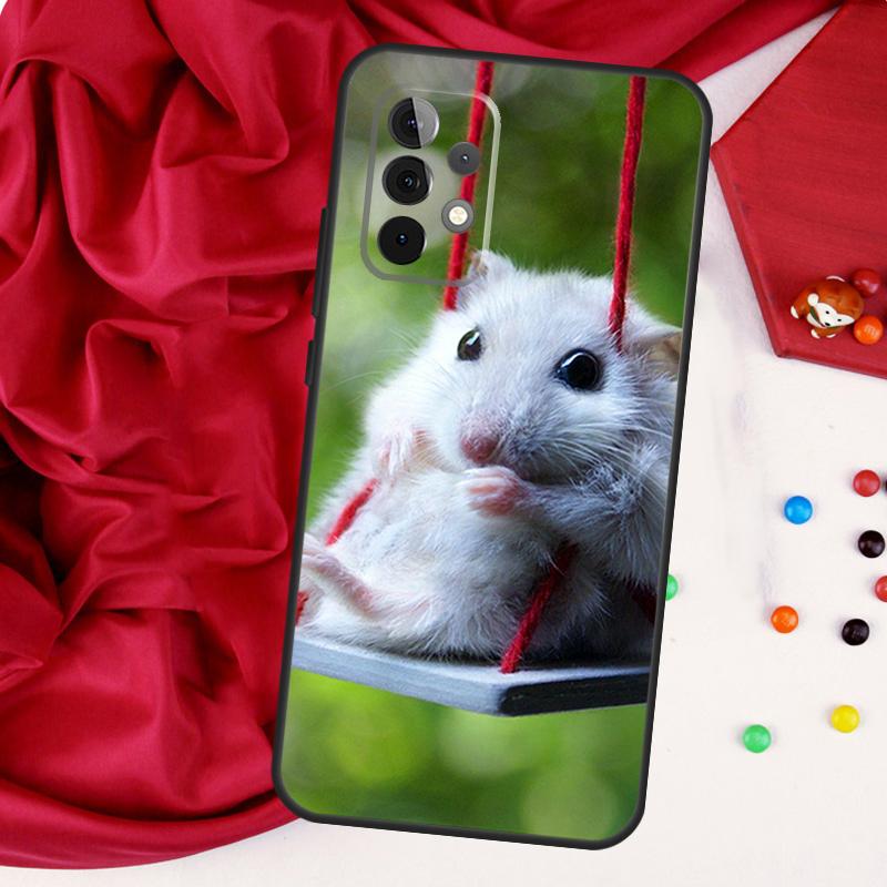 Милый Милый Питомец Хомяк Чехол Для Samsung Galaxy A54 A34 A14 A13 A23 A33 A53 A73 A12 A22 A32 A52 A51 A71 Чехол