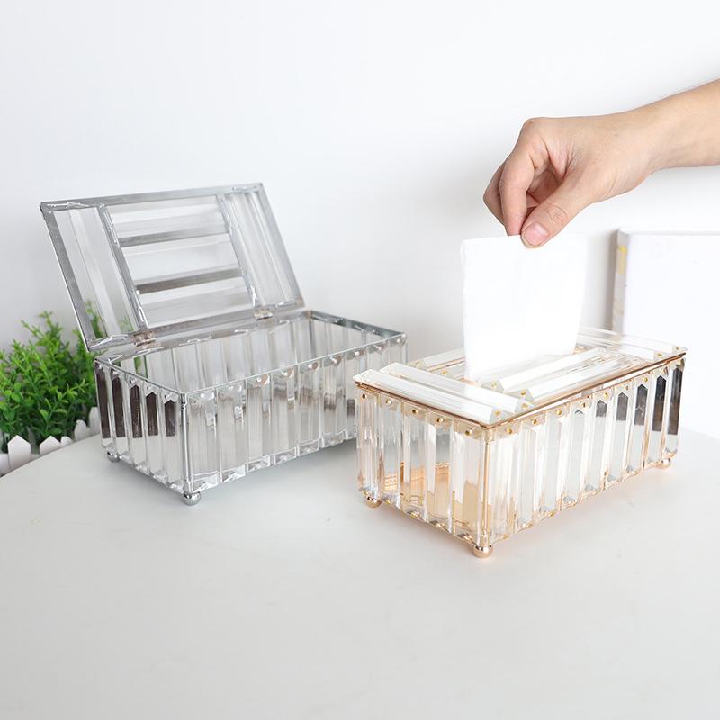 Хрустальный роскошный дизайн, держатель для салфеток для лица, хрустальный куб, диспенсер для салфеток, спальня, офис, отель, кафе, кофейня, бар