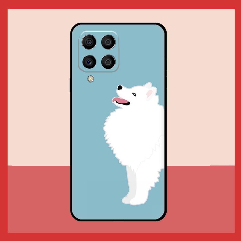 Чехол для собаки Японский шпиц для Samsung Galaxy M11 M31 M14 M34 M54 M12 M32 M52 M15 M13 M06 M16 M36 M56 M53 M35 M55