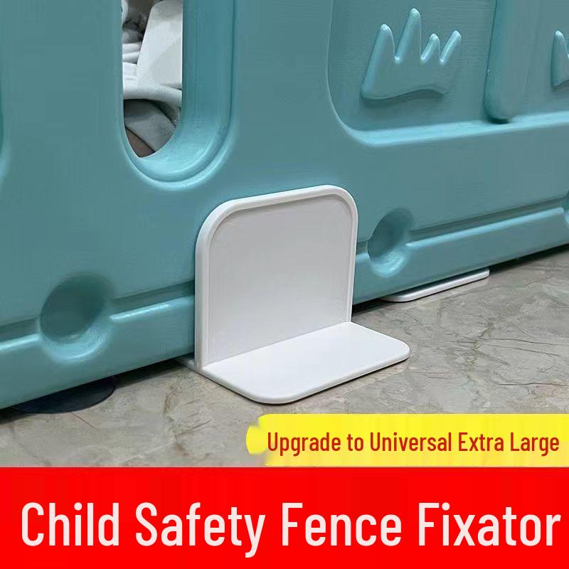 Детский манеж Складной забор с нескользящим основанием на присосках и усилением пряжками.