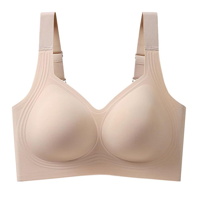 Мягкая поддержка Бесшовный Бюстгальтер-Желе Больших Размеров - Удобный, Без Косточек, С Поддержкой для Большой Груди